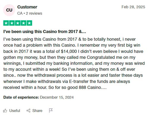 Trustpilot’s User Review